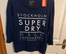 Ladies Superdry t-shirt size 12 BNWT
