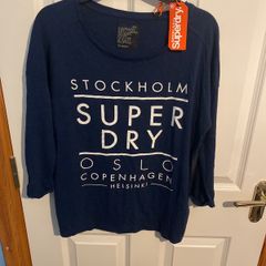 Ladies Superdry t-shirt size 12 BNWT