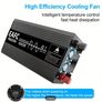 4000W Portable Car Power Inverter, Pure Sine Wave DC 12V to AC 220V Image 3