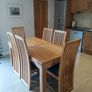 Solid Oak Extendable Dining Table & 6 Solid Oak Chairs Image 8