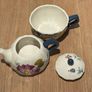 Ceramic Stacking Teapot and Mug (Tea for One) set Image 4