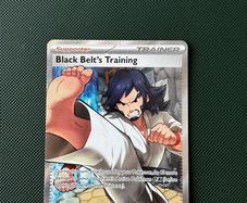 Pokemon Card: Black Belt's Training