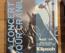 Klipsch S4i with microphone and 3 button remote
