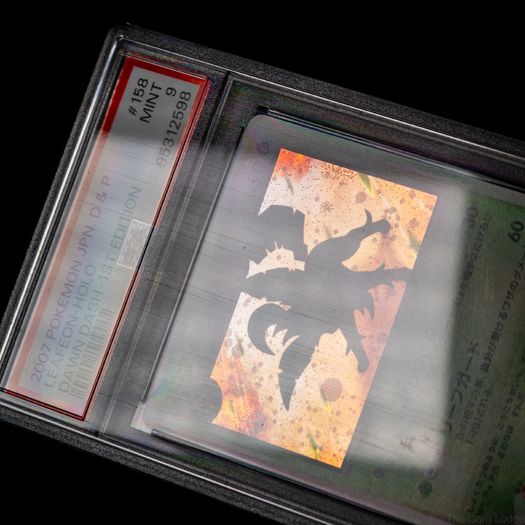 Leafeon Lv.42 1st Edition DPBP#158 PSA 9 Mint Holo Rare DP4d Dawn Dash Japanese Pokemon Card