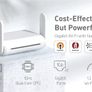 GL.iNet Opal (GL-SFT1200) compact dual-band WiFi travel router with built-in VPN support, Gigabit Ethernet and USB-C power. Image 2