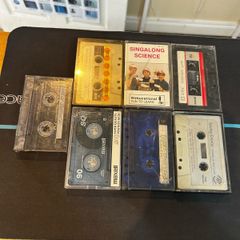 7 vintage Cassettes 1980 s