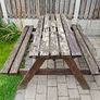 Outdoor Picnic Bench Image 3