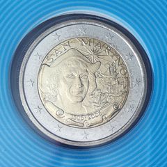 San Marino 2 Euro Brilliant Uncirculated Coin 2006 - Christopher Columbus - 2 Euro Commemorative Coin