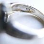 Vintage Estate Sterling Silver 925 Bow Ring (size P1/2 - 5g) Image 7