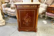 Very nice marquetry inlaid cabinet
