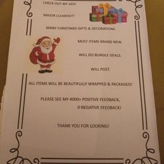 Christmas clearout