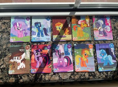 My Little Pony Kayou card bundle x18 (R + SR rarities)