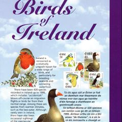 1997 Ireland Birds of Ireland Pack. Includes all stamps and mounts.