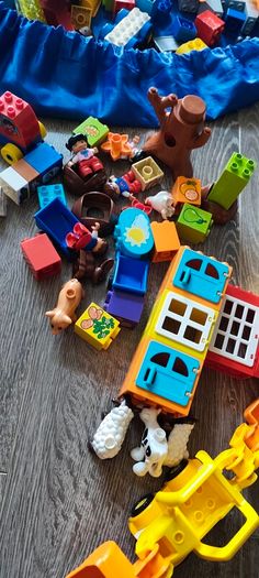 large selection of duplo