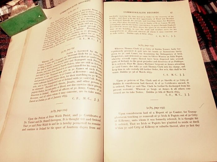 Archivium Hibernicum or Irish Historical Records. Volume VII.