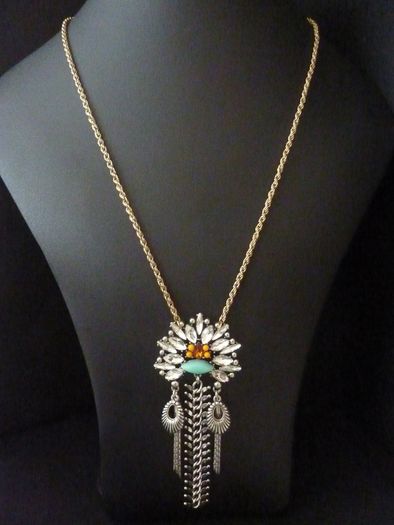 Boho Bohemian Vintage Style Statement Necklace