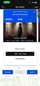 Lewis Capaldi Front Standing