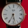 Rjw 9ct Gold 375 Cased Mens Swiss Made Wristwatch (works Perfectly) Image 3