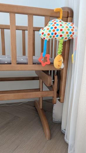 John Lewis Anna Glider Crib Natural