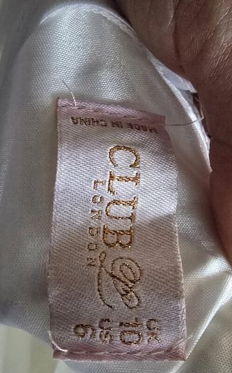 White mini dress - Club London