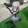 Universal Seated Buggy Board with toy steering wheel Image 4