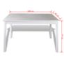 5 Piece Dining Set White Image 3
