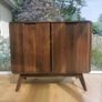 Modern Walnut Cabinet/sideboard with Shelving - Sideboard - Excellent Condition Image 2