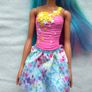 Barbie Dreamtopia Unicorn Doll With Blue & Pink Hair Used Please look at the pictures Image 5
