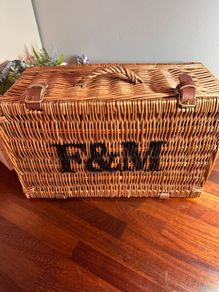 Fortnum and Mason 16 inch hamper basket