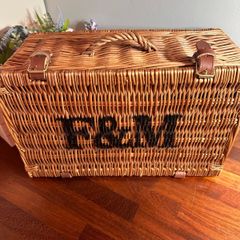 Fortnum and Mason 16 inch hamper basket