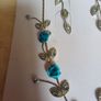 Costume  Necklace & Matching  Earrings.  Length  - 10" Image 4
