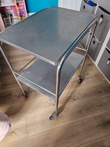 Stainless steel table