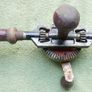 Vintage Stanley Red Rusty Hand Drill Image 5