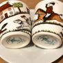 Vintage Crown Staffordshire Hunting Scene Bone China Egg Cups Pair - Perfect Condition Image 3