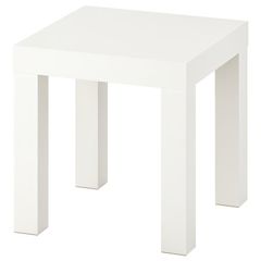 IKEA LACK Side table, white, 35x35 cm