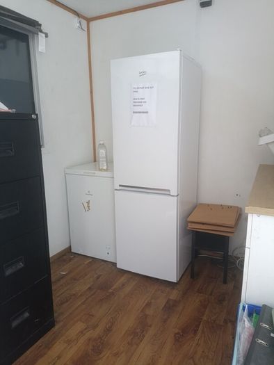 fridge and freezer