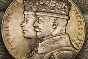 Great Britain 1935 Silver Medal George V Silver Jubilee Choice Uncirculated