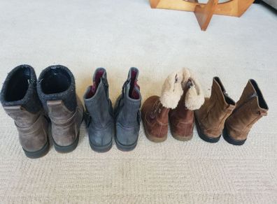 Girls boots bundle