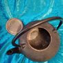 Large 2L Traditional Cast Iron Teapot Tetsubin  Hobnail Pattern Image 2