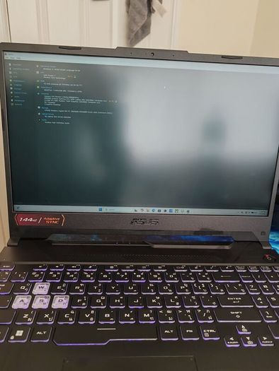 Asus A15 2025 ryzen 7 phoenix 4nm 32G DDR5  Ram  with Ram with RTX 3050 full hd 144hz screen 15.6 inches 500GB disk