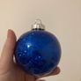 Personalised glitter bauble Image 5