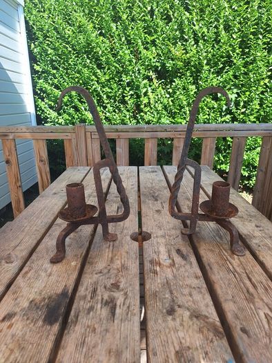 Antique Candle Holders