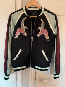 Maison Scotch bomber jacket (UK 10) like new