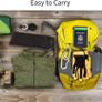 Stove Windshield, 10 Plates Stove Windscreen, Folding Aluminum Camping Burner Windshield, Lightweight Compact Camping Stove Windscreen with Drawstring Bag (FREE SHIPPING) Image 5