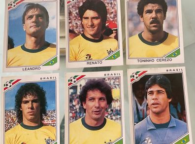 Panini Mexico WC 1986 - Brazil