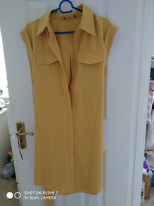 mustard dress