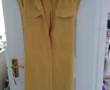 mustard dress
