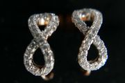 Gold Plated Hyperbola Earrings
