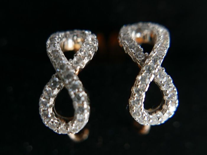 Gold Plated Hyperbola Earrings