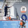 1500W Airless Paint Sprayer with Cart Image 2